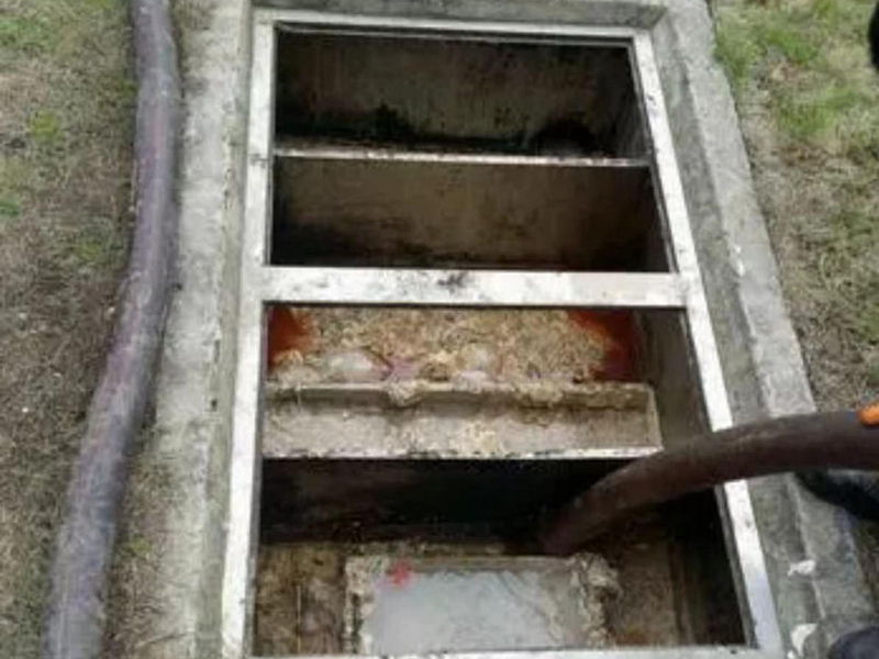洮北隔油池清理