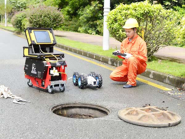 洮北管道机器人检测