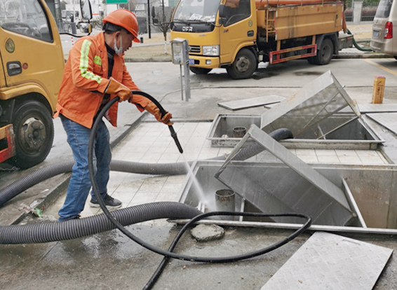 洮北隔油池清理